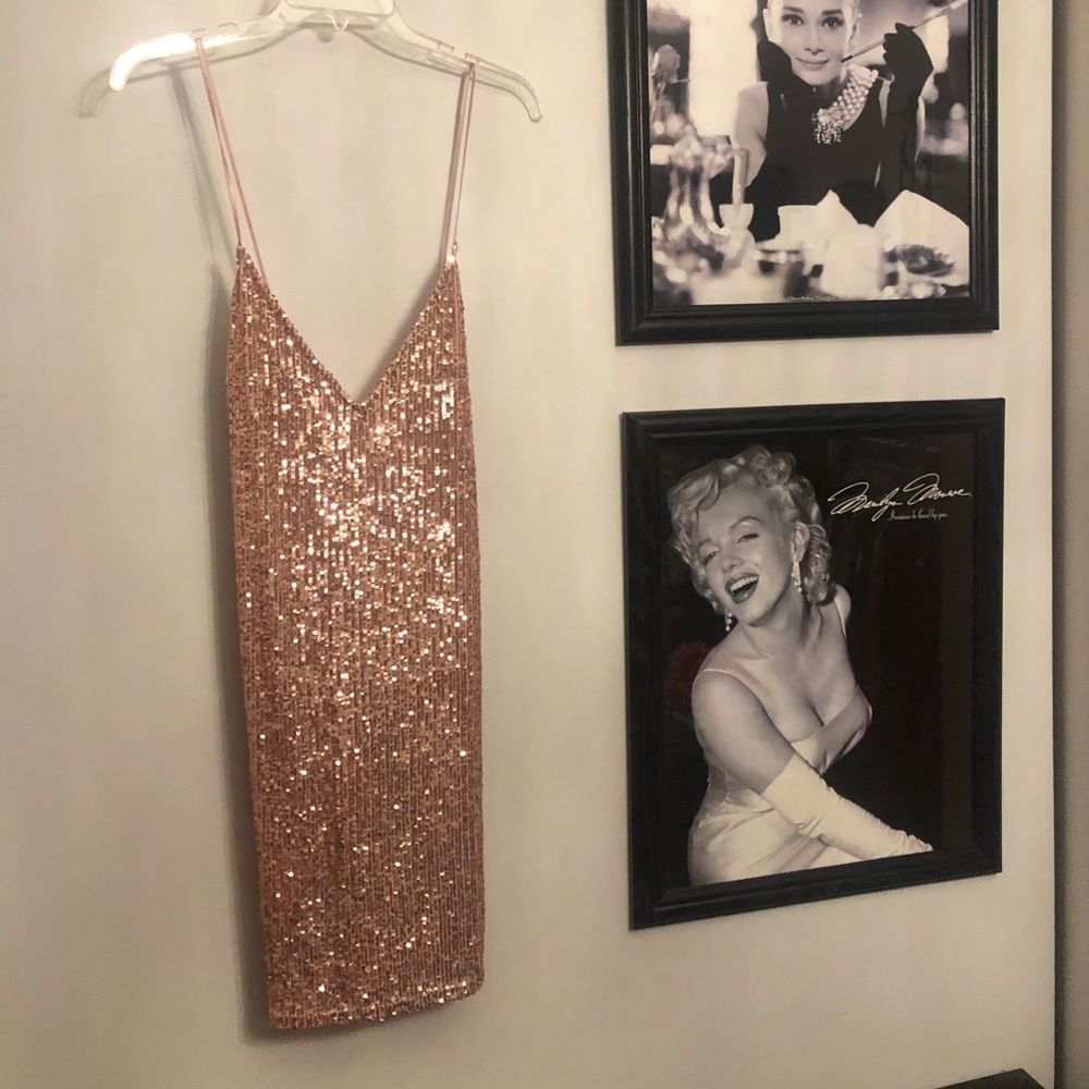 Victoria Secret sequins slip